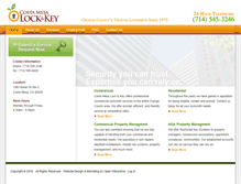 Tablet Screenshot of cmlockinc.com